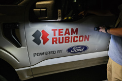 Team Rubicon with a portable generator!