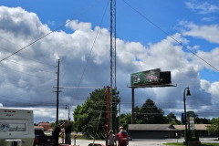 Tower coming down 1